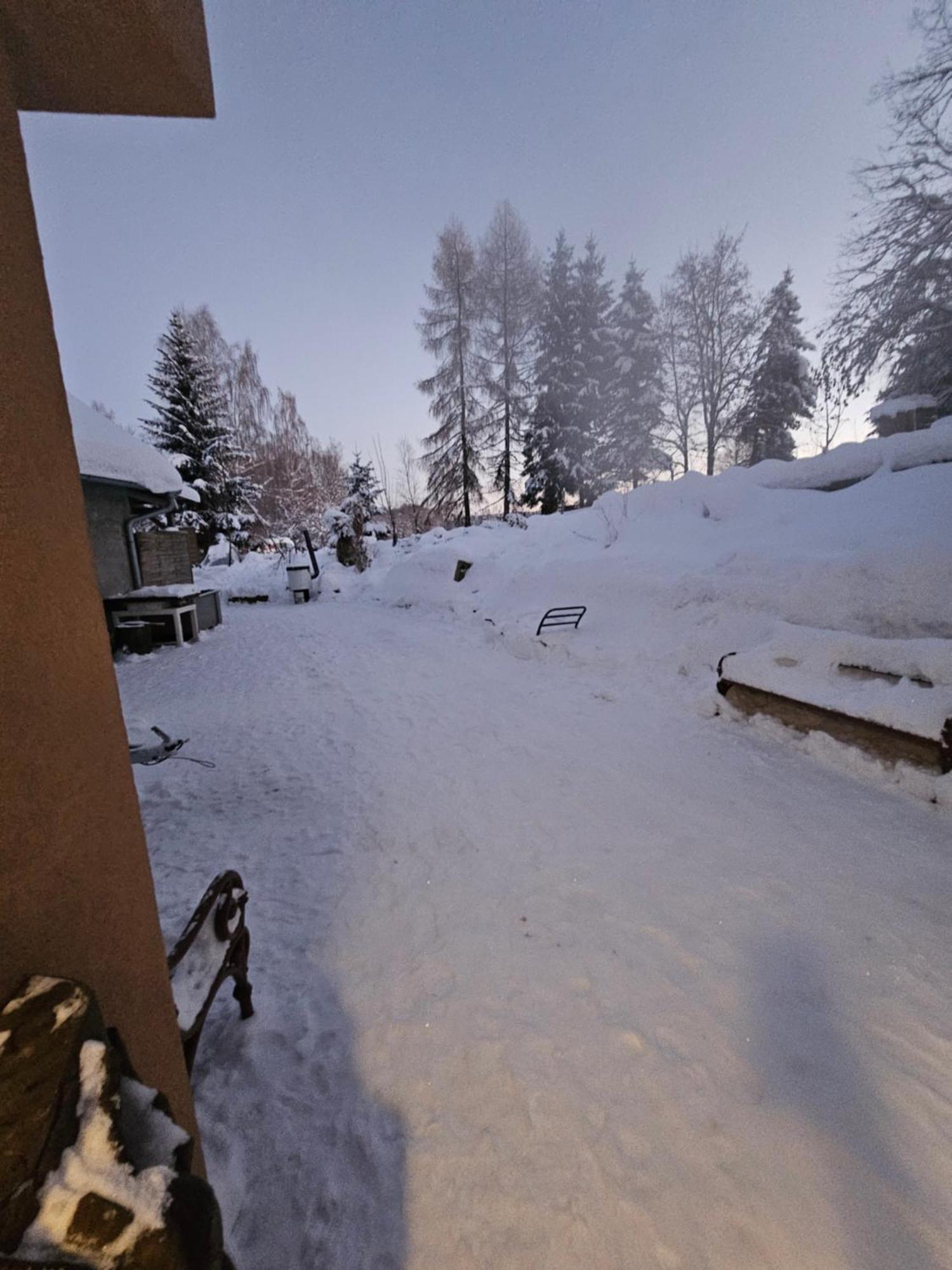 Ferienwohnung Farma U Lesa Hlinsko Exterior foto