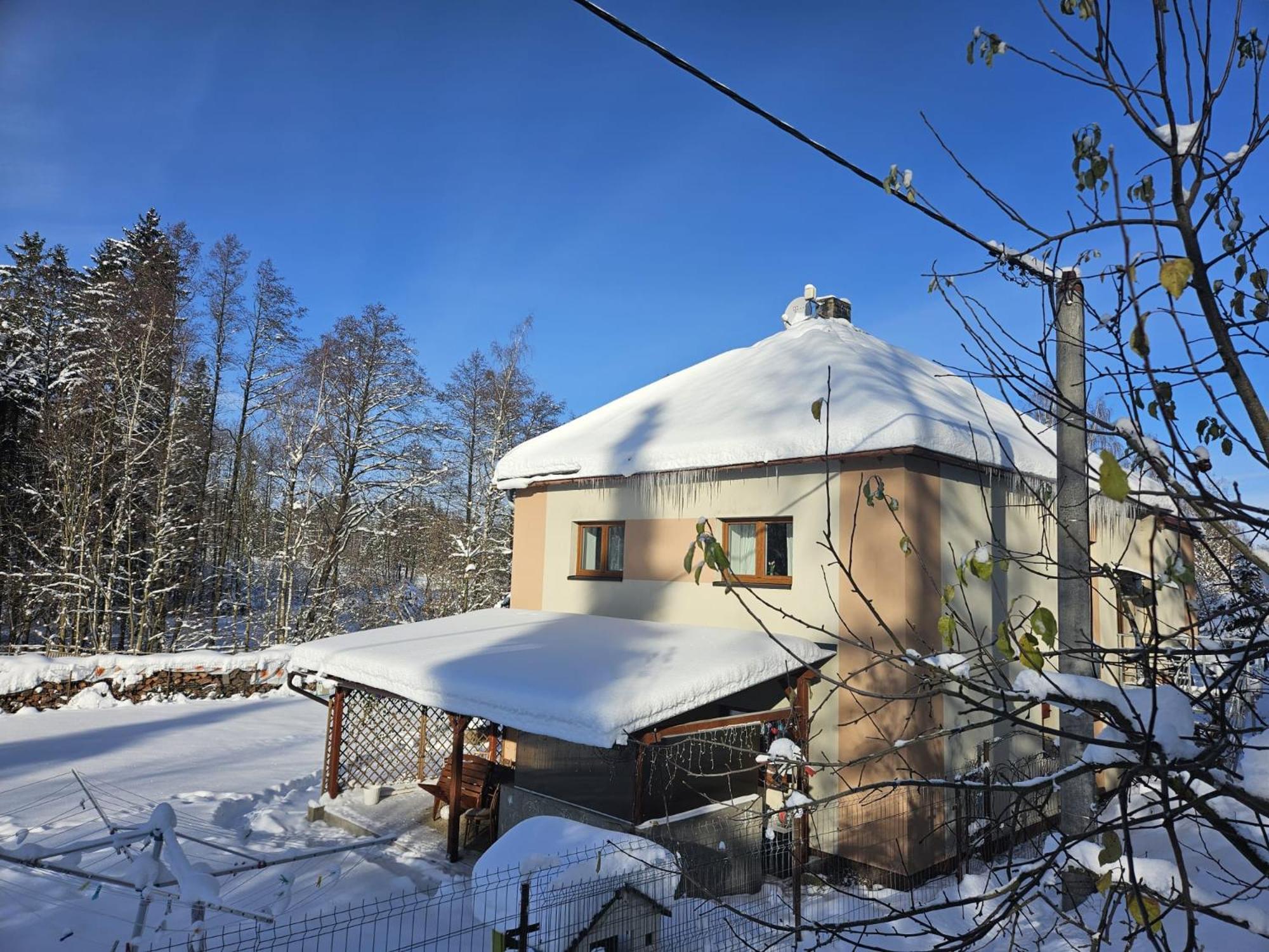 Ferienwohnung Farma U Lesa Hlinsko Exterior foto