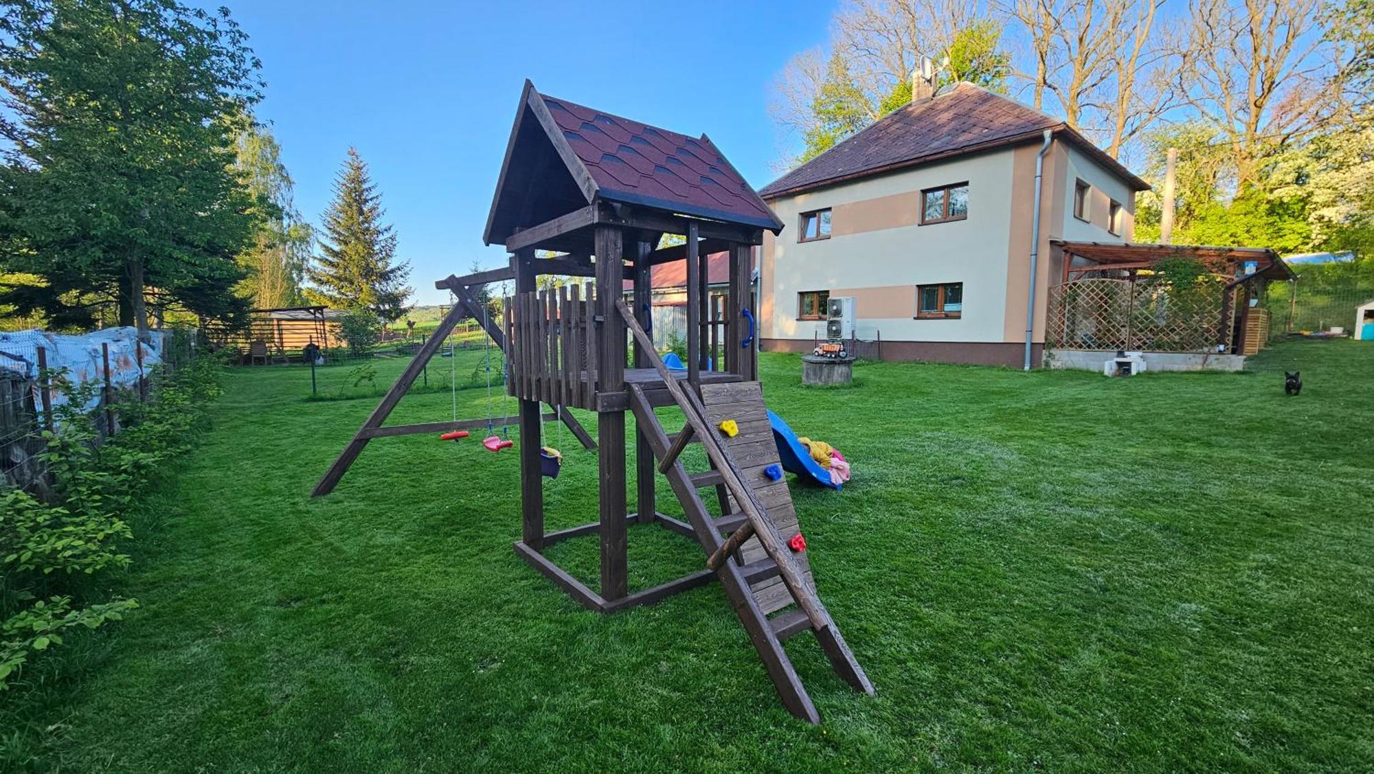 Ferienwohnung Farma U Lesa Hlinsko Exterior foto