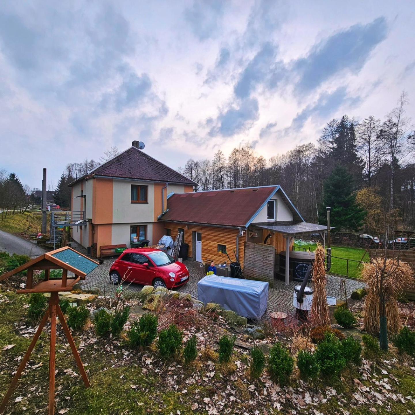 Ferienwohnung Farma U Lesa Hlinsko Exterior foto